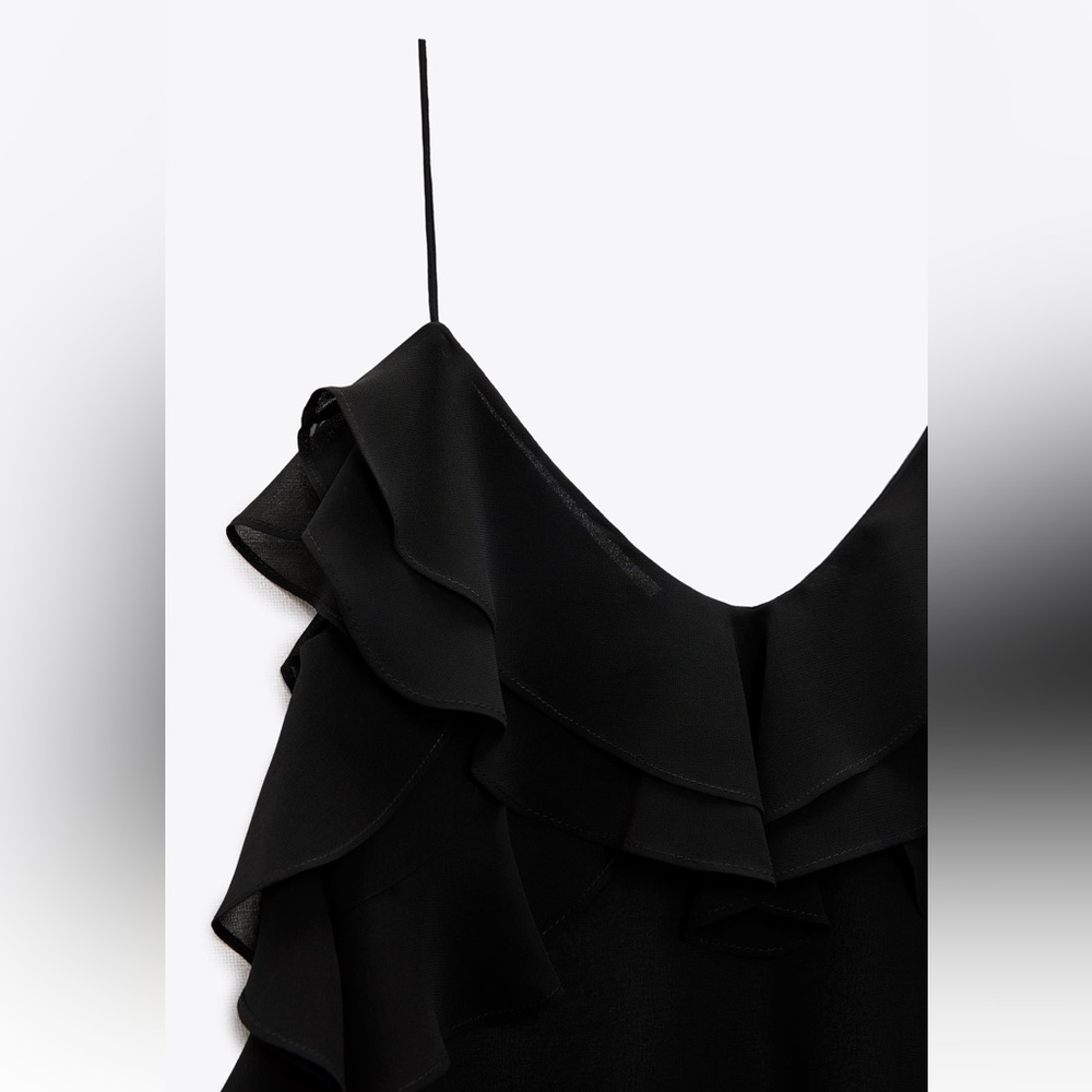 ZARA RUFFLED CAMISOLE - Picture 4 of 6